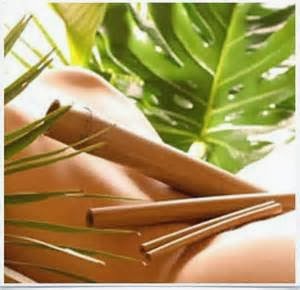 massage aux bambous