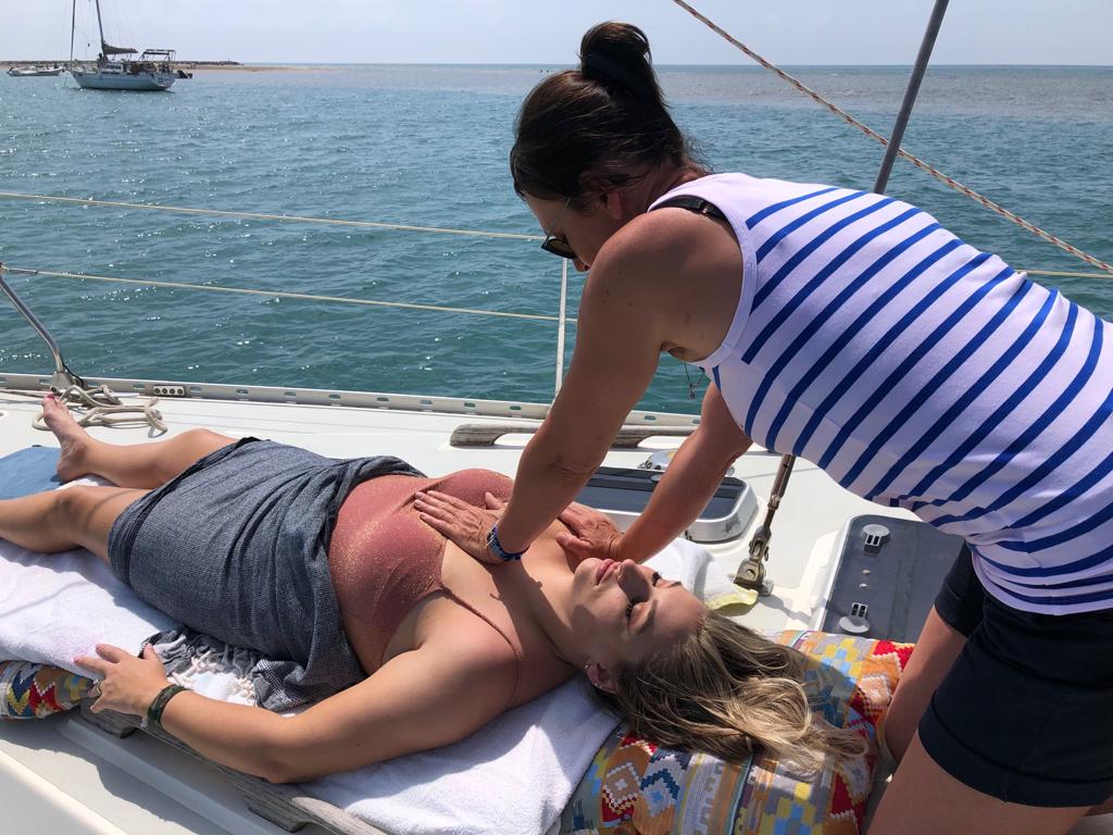MASSAGE A BORD