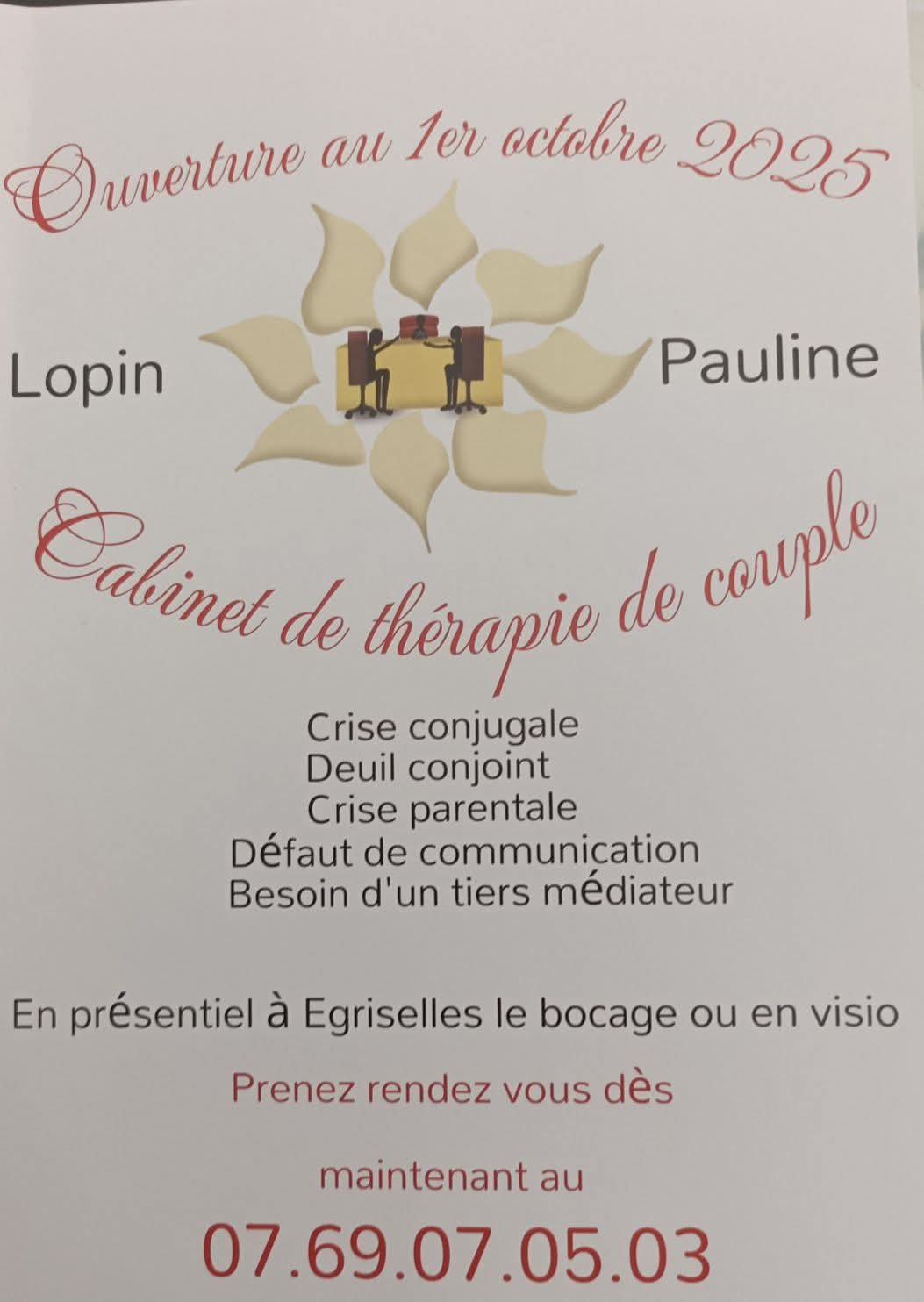ouverture de mon cabinet