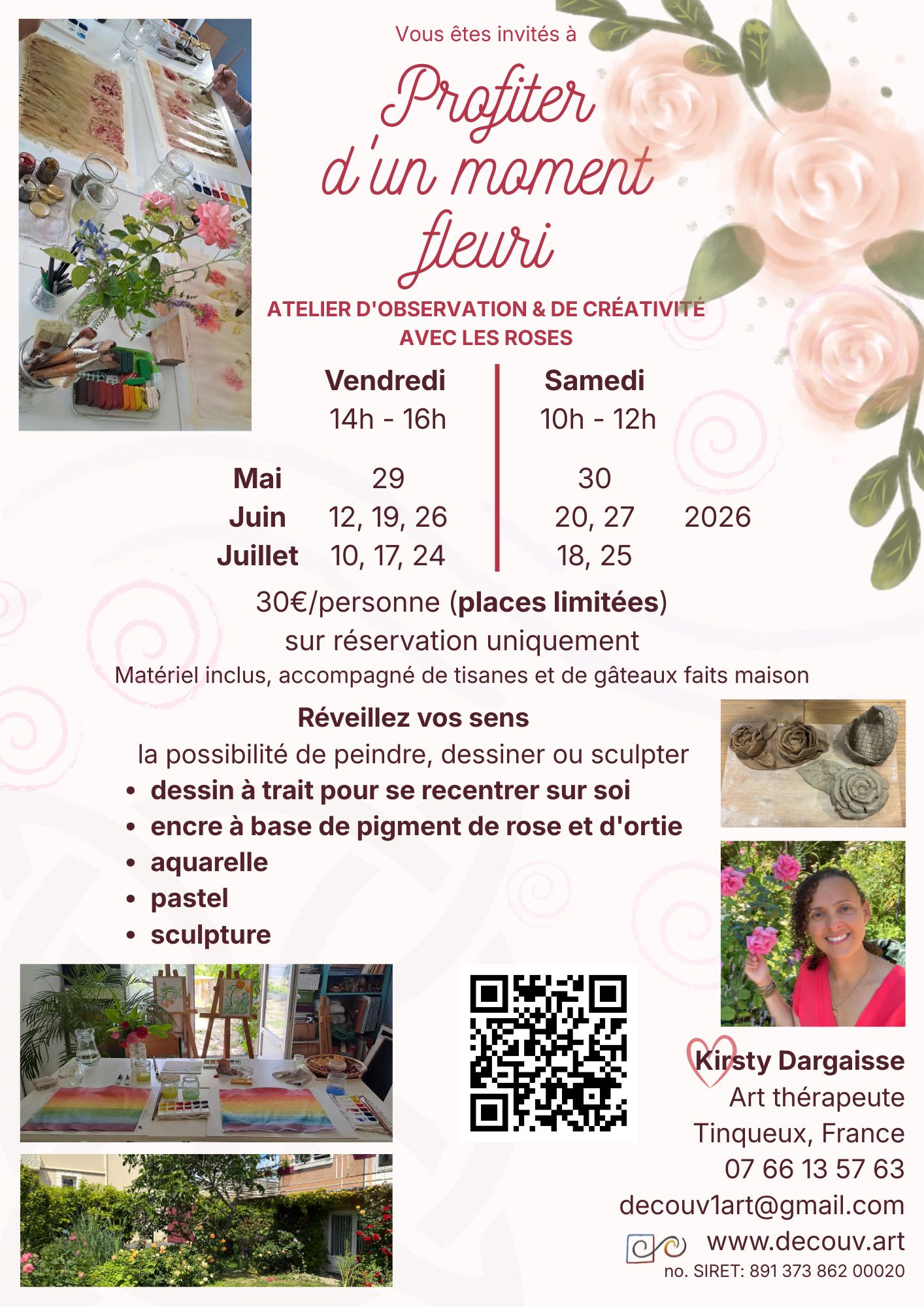 Profiter d&rsquo;un moment fleuri